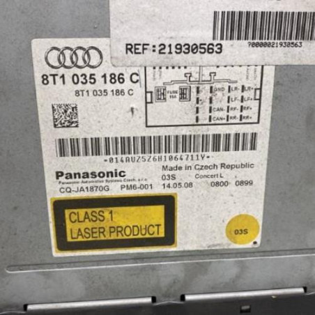 Autoradio d'origine AUDI A4 3