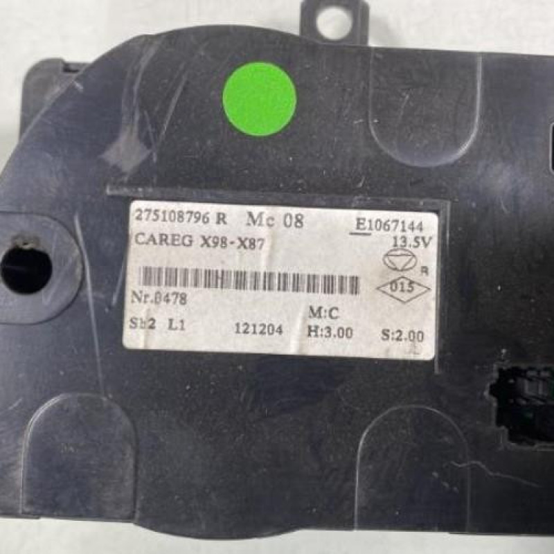 Commande chauffage RENAULT CLIO 4 Photo n°3