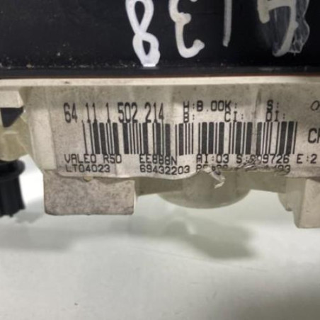Commande chauffage MINI MINI 1 R50/R53