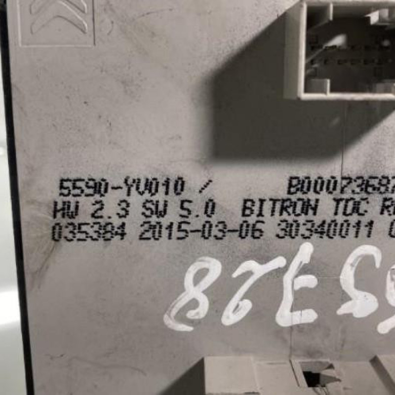 Commande chauffage PEUGEOT 108 Photo n°3