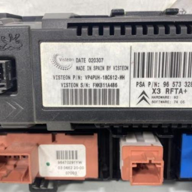 Commande chauffage CITROEN C5 1 Photo n°3