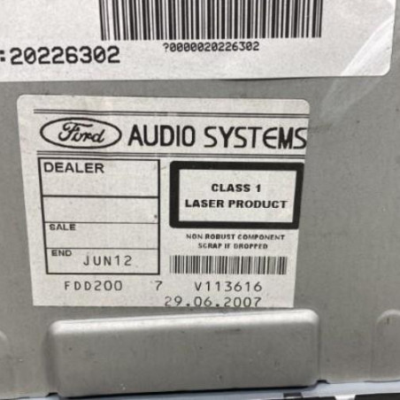 Autoradio d'origine FORD FOCUS 2