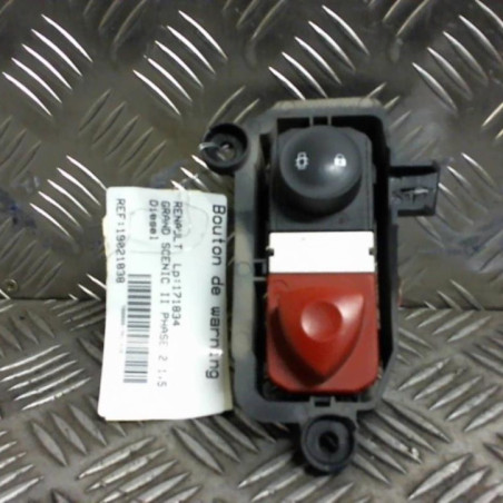 Bouton de warning RENAULT SCENIC 2 Photo n°1