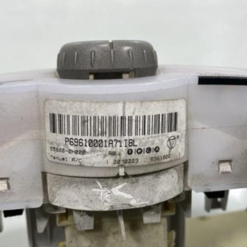 Commande chauffage PEUGEOT 107 Photo n°2