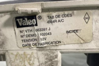 Commande chauffage RENAULT MEGANE 1