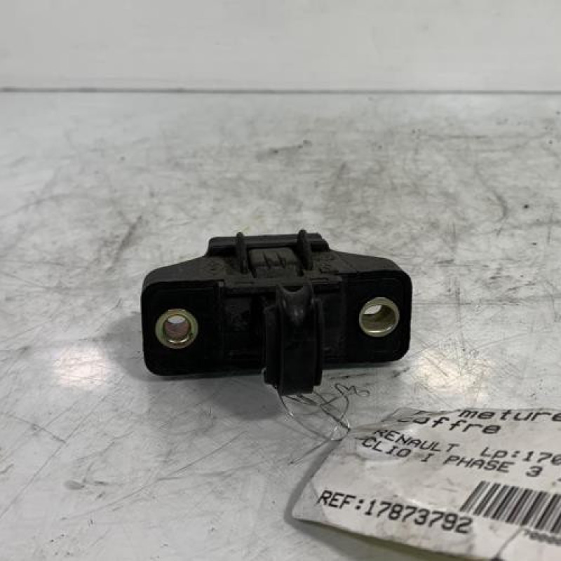Serrure de coffre RENAULT CLIO 1 Photo n°3