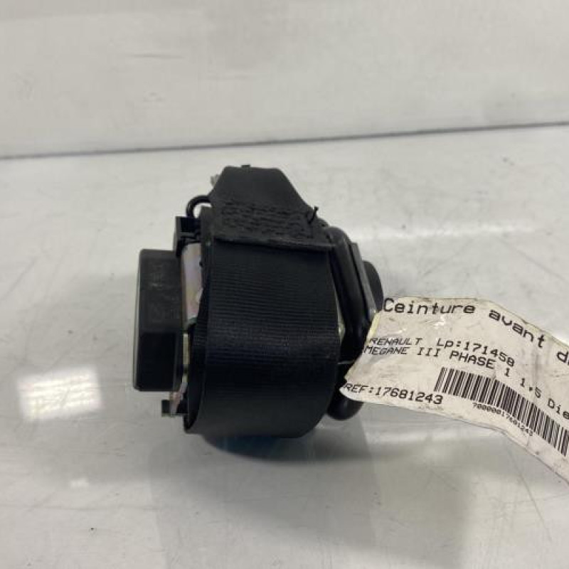 Pretensionneur de ceinture avant droit RENAULT MEGANE 3 Photo n°3