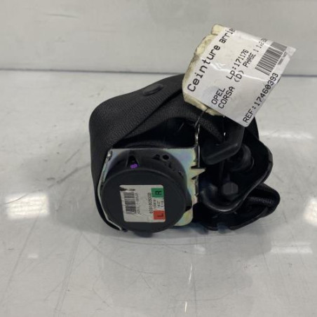 Ceinture arriere droit OPEL CORSA D Photo n°1