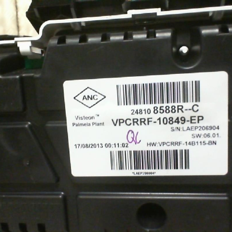 Compteur RENAULT CLIO 4 Photo n°3