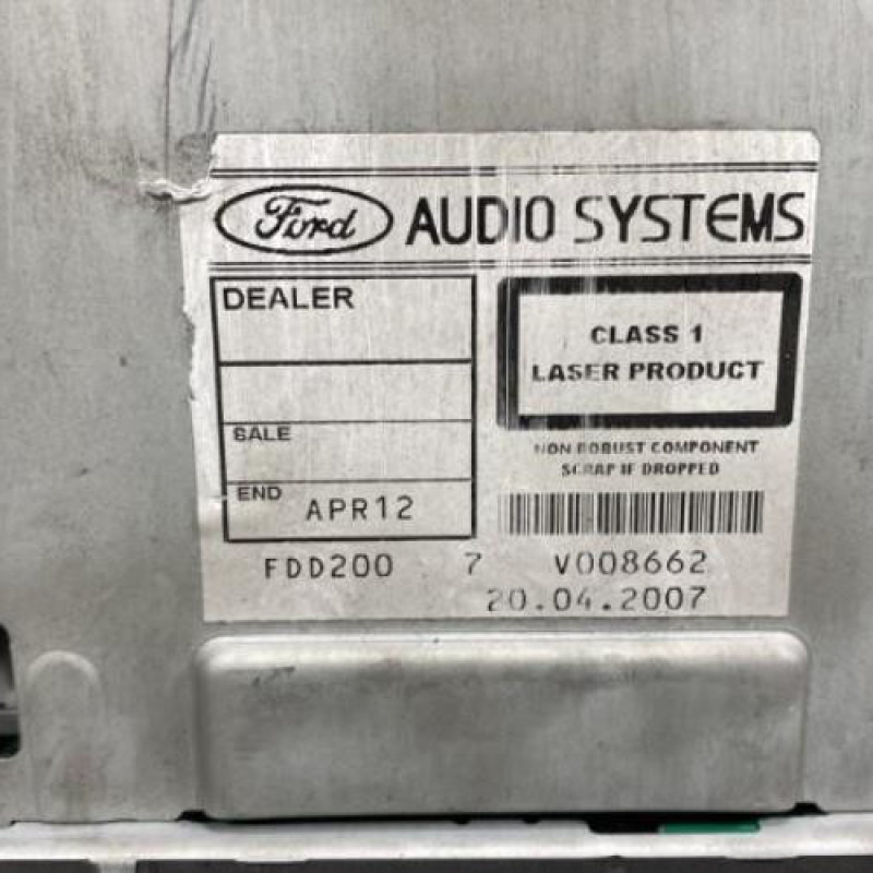 Autoradio d'origine FORD C-MAX 1 Photo n°2
