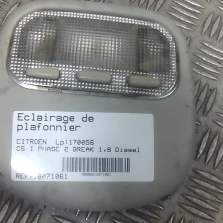 Eclairage de plafonnier CITROEN C5 1 Photo n°1