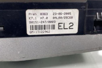 Commande chauffage OPEL ASTRA H