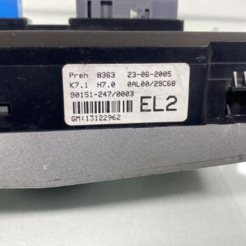 Commande chauffage OPEL ASTRA H Photo n°3