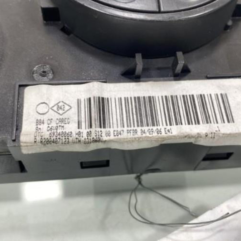 Commande chauffage RENAULT MEGANE 2 Photo n°2