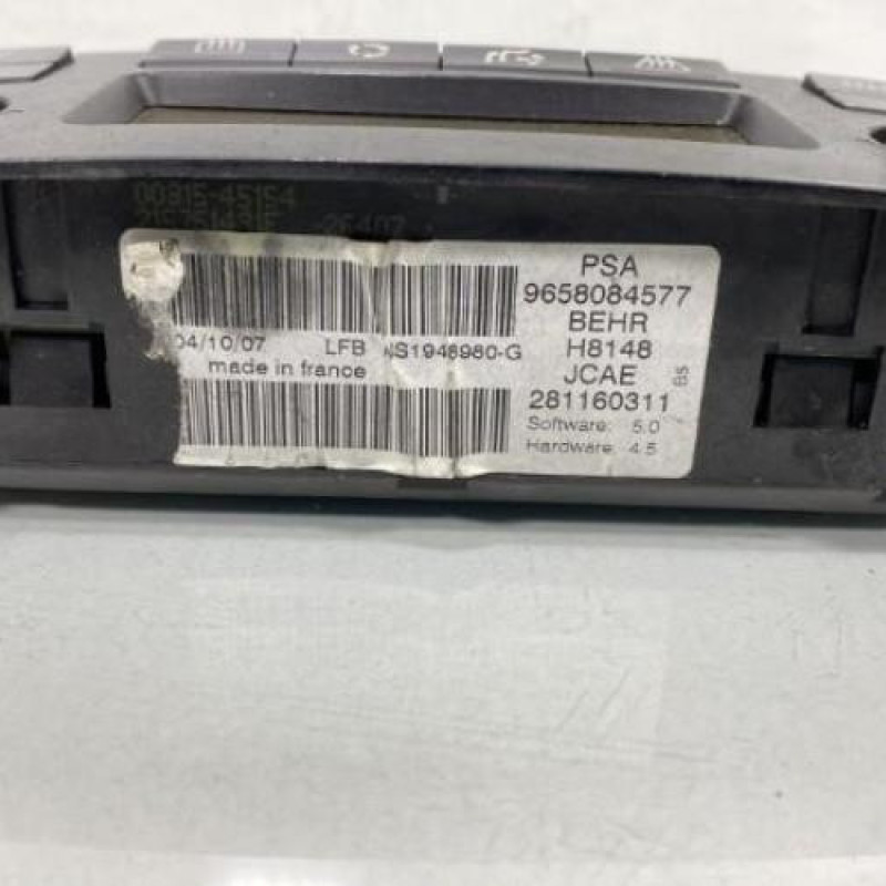 Commande chauffage CITROEN C4 1 Photo n°2