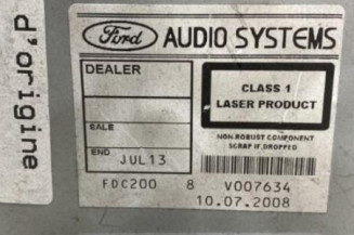 Autoradio d'origine FORD MONDEO 3