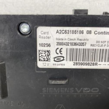 Lecteur de carte (neiman) RENAULT MEGANE 3