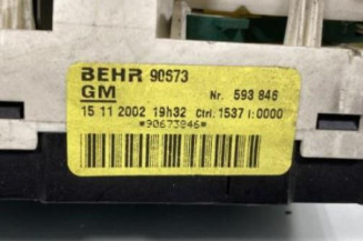 Commande chauffage OPEL ZAFIRA A