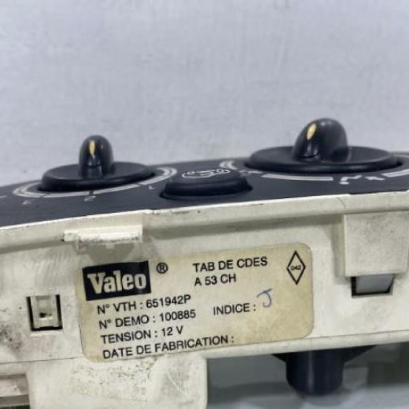 Commande chauffage RENAULT SCENIC 1 Photo n°4