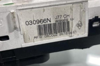 Commande chauffage RENAULT CLIO 3