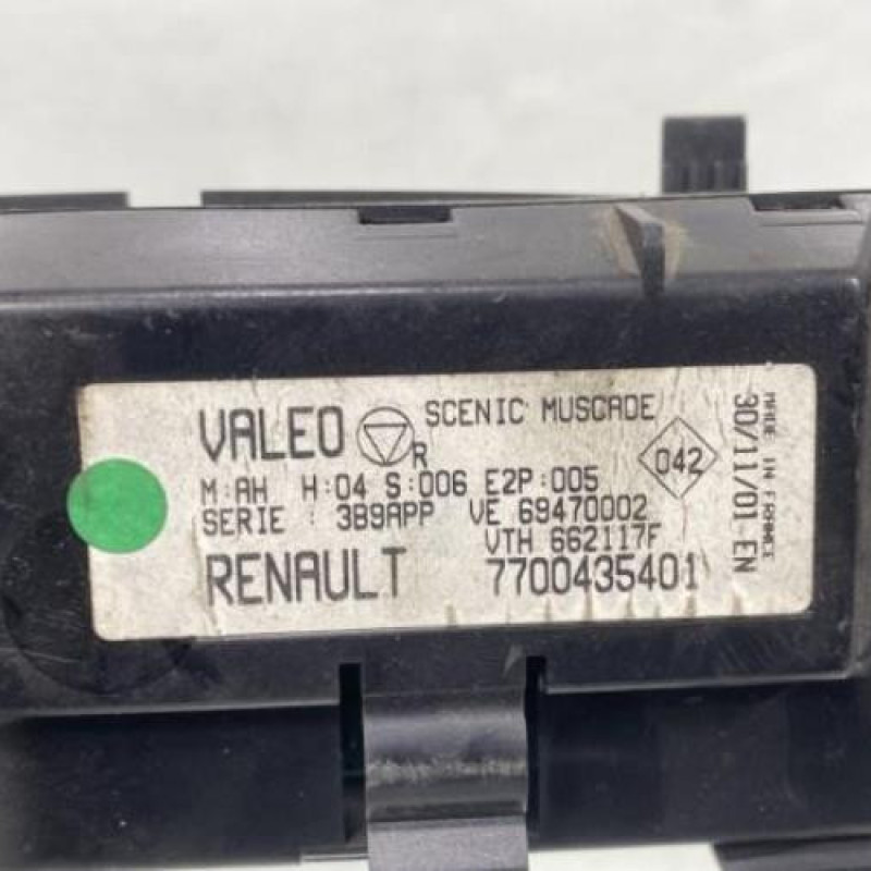 Commande chauffage RENAULT SCENIC 1 Photo n°3