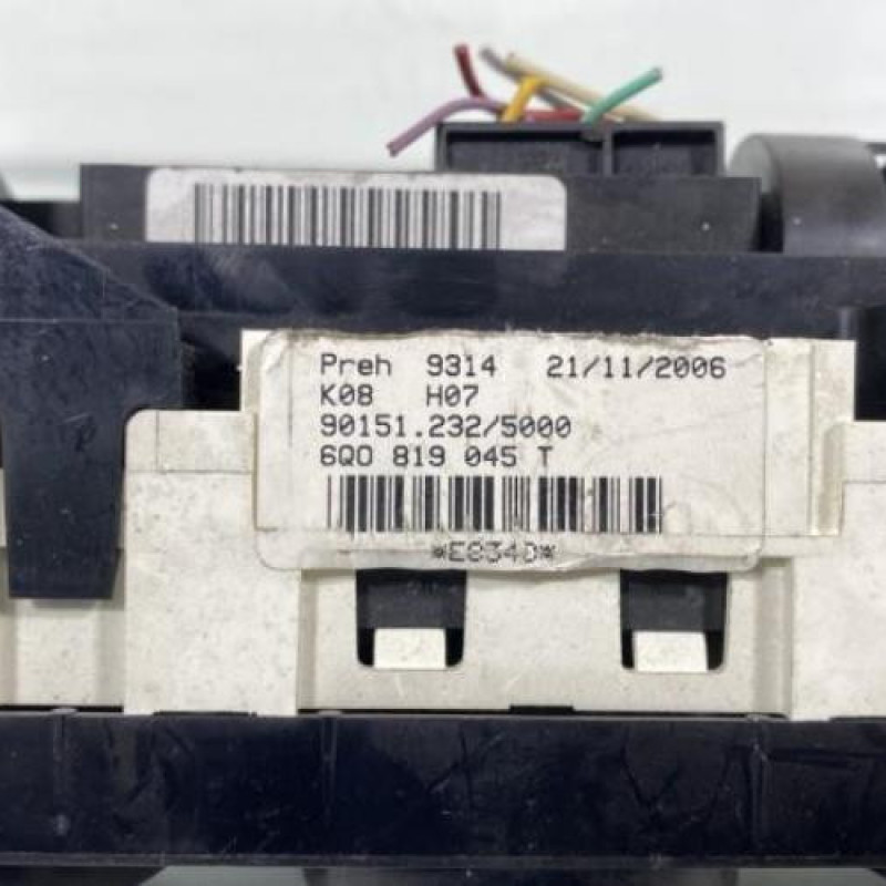 Commande chauffage VOLKSWAGEN FOX Photo n°2