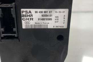 Commande chauffage PEUGEOT 307