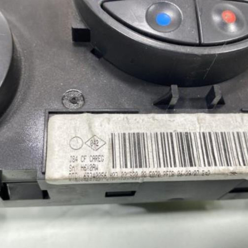 Commande chauffage RENAULT SCENIC 2 Photo n°2