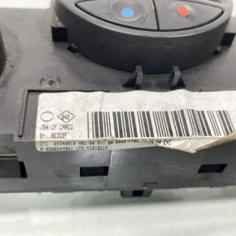 Commande chauffage RENAULT SCENIC 2 Photo n°2