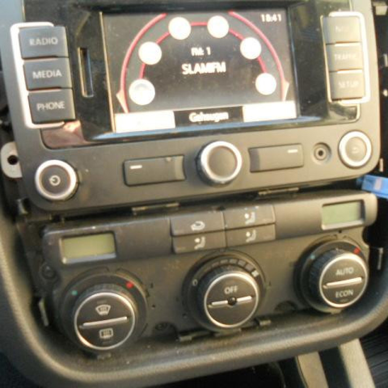 Commande chauffage VOLKSWAGEN GOLF 5 Photo n°12