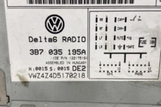Autoradio d'origine VOLKSWAGEN PASSAT 4
