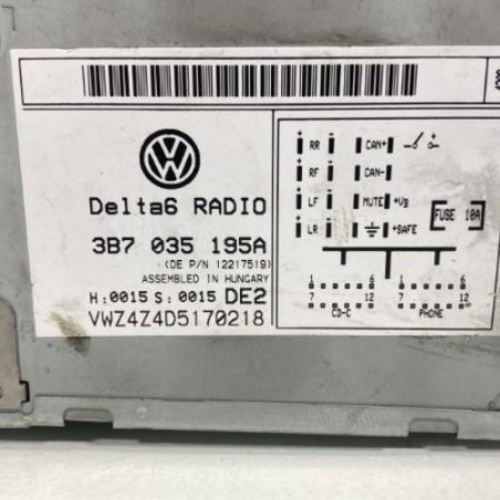 Autoradio d'origine VOLKSWAGEN PASSAT 4