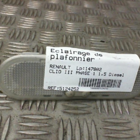 Eclairage de plafonnier RENAULT CLIO 3 Photo n°1