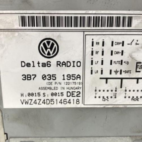 Autoradio d'origine VOLKSWAGEN PASSAT 4