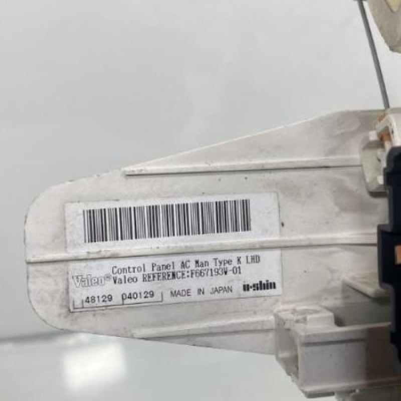 Commande chauffage NISSAN MICRA 3 Photo n°3