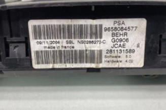 Commande chauffage CITROEN C4 1