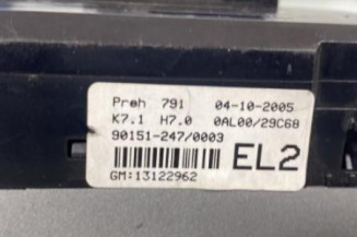 Commande chauffage OPEL ASTRA H