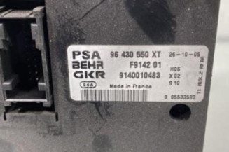 Commande chauffage PEUGEOT 206