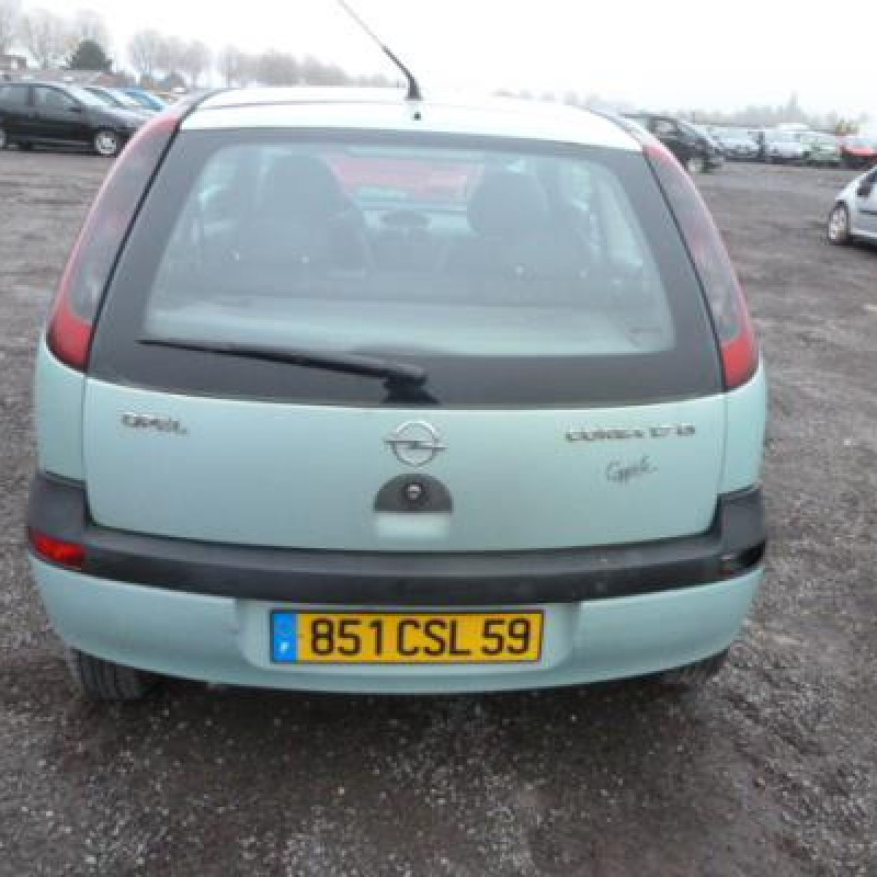 Malle/Hayon arriere OPEL CORSA C Photo n°6