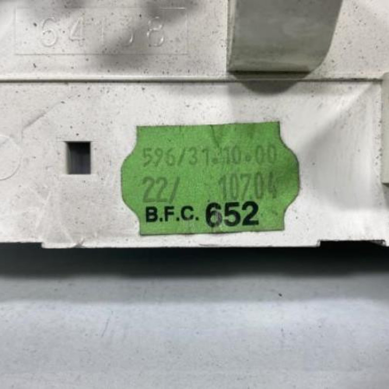 Commande chauffage PEUGEOT 206 Photo n°4