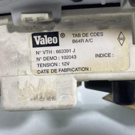 Commande chauffage RENAULT MEGANE 1