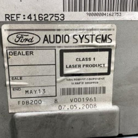 Autoradio d'origine FORD FIESTA 5