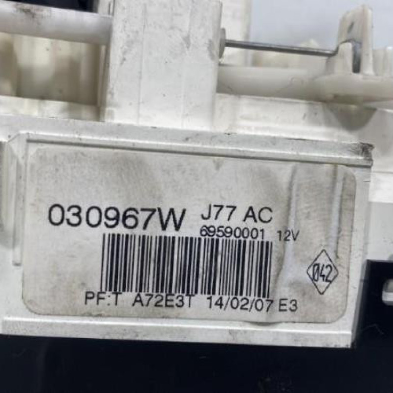 Commande chauffage RENAULT CLIO 3 Photo n°3