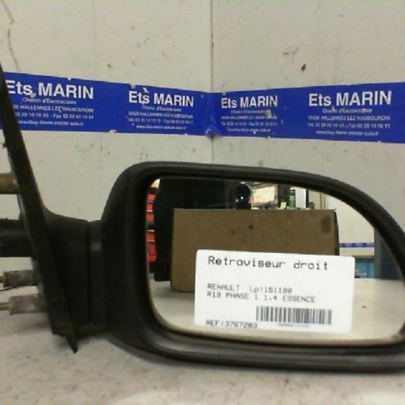 Retroviseur droit RENAULT R19 Photo n°1