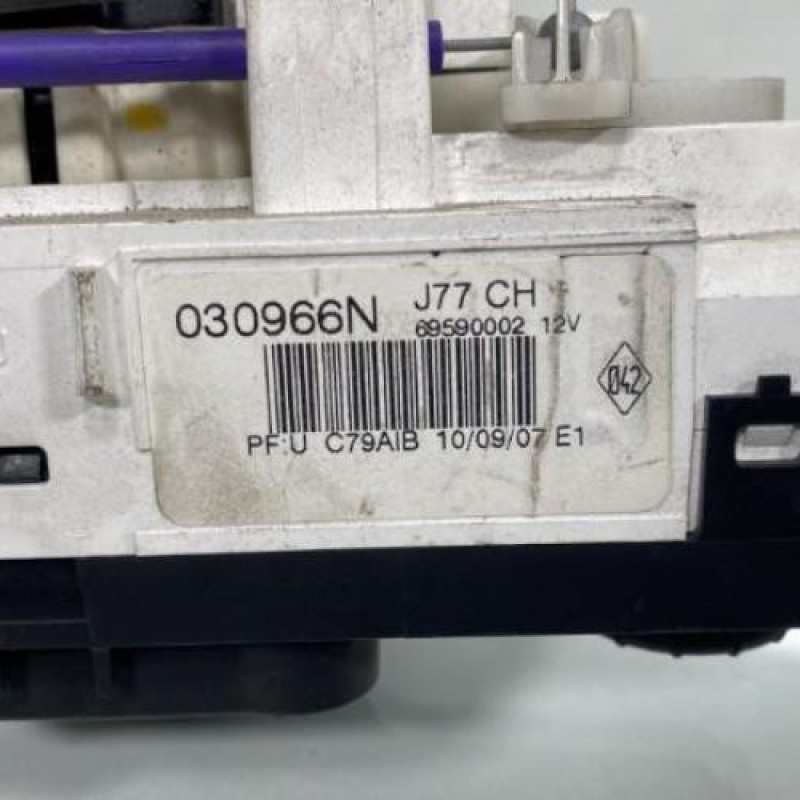 Commande chauffage RENAULT MODUS Photo n°3
