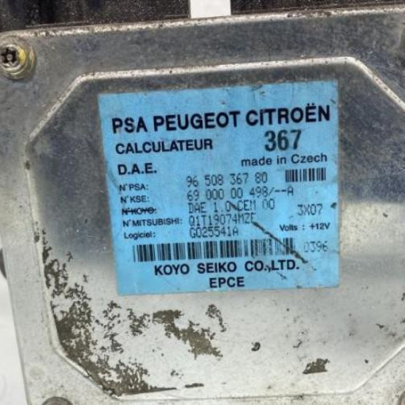 Calculateur direction assistee electrique CITROEN C2 Photo n°2