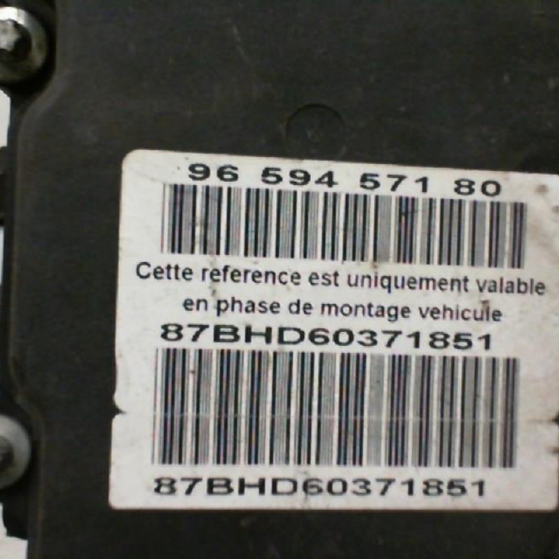 Bloc ABS (freins anti-blocage) CITROEN C4 1 Photo n°3
