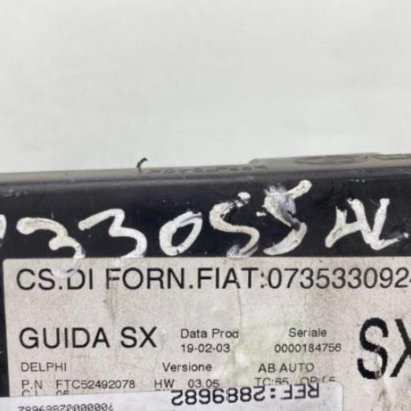 Commande chauffage ALFA ROMEO 147 Photo n°3