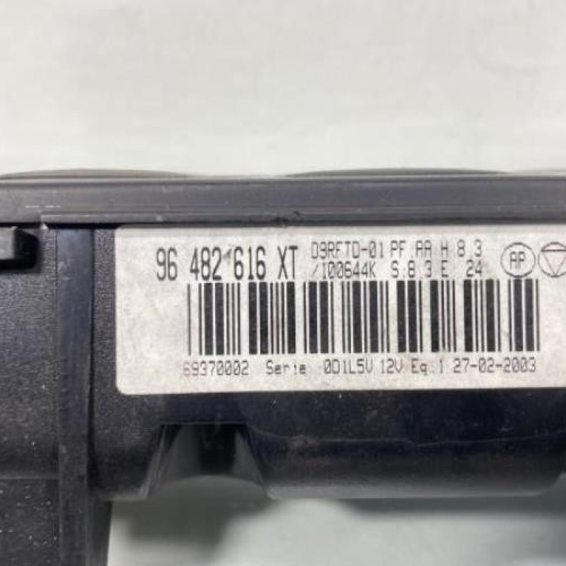 Commande chauffage PEUGEOT 406 Photo n°2
