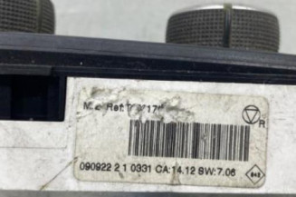 Commande chauffage RENAULT SCENIC 3